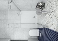 Душевой поддон из искусственного камня Aquaton Калифорния М 120x80 1A737636CA010 Белый — фото 4, Душевые поддоны из искусственного камня