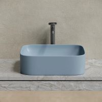 Раковина-чаша Ceramicanova Element 51 CN6052MHL Серо-голубая матовая — фото 9, Раковины