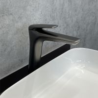 Смеситель для раковины Comforty FC074B-CGT Графит арт-00-00004533 — фото 8, Смесители для раковины