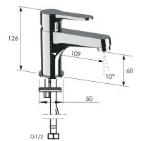 Смеситель для раковины Remer Winner Хром арт-W11S — фото 2, Смесители для раковины