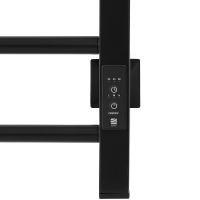 Электрический полотенцесушитель Energy Relo 800x500 EETR0RELO08050R905M Черный матовый — фото 2, Электрические полотенцесушители