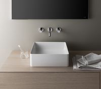 Товар: Раковина-чаша Laufen Living Square 36 8.1143.3 Белая - фото 3 Раковина-чаша Laufen Living Square 36 8.1143.3 Белая — фото 3, Раковины