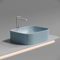 Раковина-чаша Ceramicanova Element 51 CN6052ML Голубая матовая — фото 6, Раковины накладные