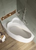 Акриловая ванна Creto Glaze 140х90 L 16-14090L без гидромассажа — фото 3, Акриловые ванны