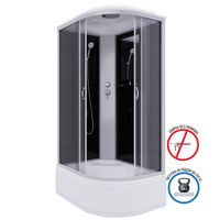 Товар: Душевая кабина Niagara Classic NG-2510-14L (120х80х215) высокий поддон(40см),стекло тонированное,4 м - фото 2 Душевая кабина Niagara Classic NG-2510-14L (120х80х215) высокий поддон(40см),стекло тонированное,4 м — фото 2, Душевые кабины