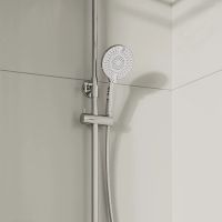 Товар: Ручной душ Milardo Rora 4F ROR4FCRM18 Хром - фото 3 Ручной душ Milardo Rora 4F ROR4FCRM18 Хром — фото 3, Лейки для душа