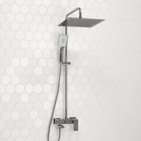 A177.118.126.010.CH Душевой комплект со смесителем — фото 1, Душевые стойки