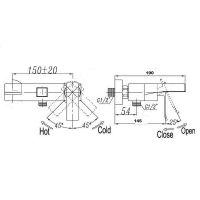 Товар: Смеситель для ванны Bronze de Luxe Grani TB980 Хром - фото 2 Смеситель для ванны Bronze de Luxe Grani TB980 Хром — фото 2, Смеситель для ванны