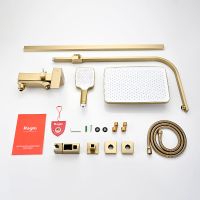 Товар: Душевая система Raglo R01.24.03 Золото матовое - фото 12 Душевая система Raglo R01.24.03 Золото матовое — фото 12, Душевые системы