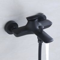 Душевая система Bond Cube B03-9588 Черная матовая — фото 7, Душевые системы