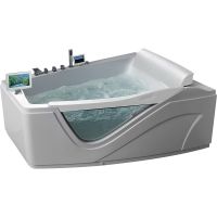 Акриловая ванна Gemy 170х130 G9056 O R с гидромассажем — фото 1, Акриловые ванны