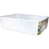 Раковина-чаша Bronze de Luxe Cozy 48 1237V Разноцветная — фото 4, Раковины накладные