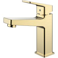 Смеситель для раковины Raglo R30.10.03 Золото матовое — фото 1, Смесители для раковины