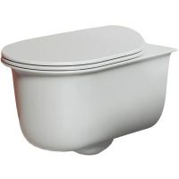 Унитаз Artceram Chic CHV001 01 00 подвесной Белый без сиденья — фото 1, Подвесные унитазы