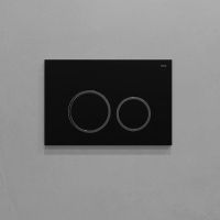 Клавиша смыва Iddis Unifix Черная арт-UNI03BCi77 — фото 4, Кнопки смыва