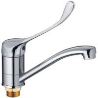 Смеситель для кухни Haiba HB4554-2 Хром — фото 1, Смесители для кухни