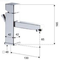 Товар: Смеситель для раковины Remer SQ3 S10 Хром - фото 2 Смеситель для раковины Remer SQ3 S10 Хром — фото 2, Смесители для раковины