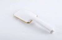 Смеситель для ванны Lemark Mista LM6414WG Золото Белый — фото 2, Для душа и ванны