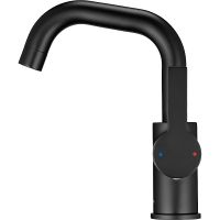 Товар: Смеситель для раковины Swedbe Diana Черный матовый арт-1011B - фото 3 Смеситель для раковины Swedbe Diana Черный матовый арт-1011B — фото 3, Смесители для раковины