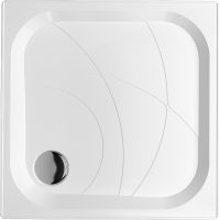 Акриловый поддон для душа 1MarKa Freya New 80x80 01пфн80п Белый — фото 1, Акриловые душевые поддоны