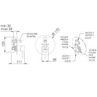 Товар: Смеситель для душа Remer X-Style X09LNO Черный матовый - фото 2 Смеситель для душа Remer X-Style X09LNO Черный матовый — фото 2, Смеситель для душа