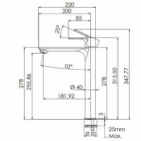 Товар: Смеситель для раковины Remer Energy EY11LBO Белый матовый - фото 2 Смеситель для раковины Remer Energy EY11LBO Белый матовый — фото 2, Смесители для раковины