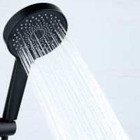 Душевая система Bond Cube B03-9588 Черная матовая — фото 8, Душевые системы