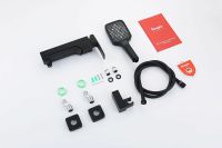 Товар: Смеситель для ванны Raglo R02.30.06 Черный матовый - фото 4 Смеситель для ванны Raglo R02.30.06 Черный матовый — фото 4, Смеситель для ванны