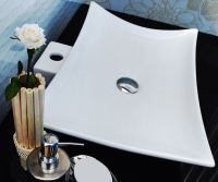 Раковина-чаша CeramaLux 56 9176 Белая — фото 2, Раковины накладные