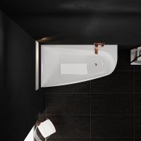 Акриловая ванна Vayer Boomerang 170x90 L Гл000009592 без гидромассажа — фото 2, Акриловые ванны