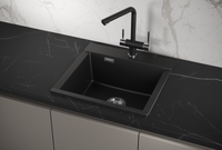 Товар: Granula-ES-5201, ТУРМАЛИН, кухонная мойка, кварц, ESTETICA - фото 1 Granula-ES-5201, ТУРМАЛИН, кухонная мойка, кварц, ESTETICA — фото 1, Кухонные мойки