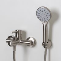 Wern 4201 Смеситель для ванны с коротким изливом — фото 9, Смеситель для ванны