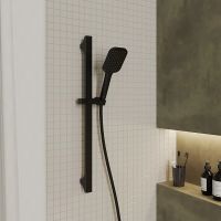 Ручной душ Milardo Ideal Spa 1F ILS1FBSM18 Черный матовый — фото 6, Лейки для душа