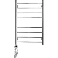 Электрический полотенцесушитель Domoterm Медея П8 500x800 EL Хром — фото 1, Электрические полотенцесушители