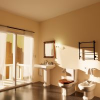 Электрический полотенцесушитель Маргроид Вид 4 600x500 04-6050-1049-9005R правый Черный матовый — фото 2, Электрические полотенцесушители