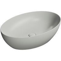 Раковина-чаша GSI Pura 60 884217 Cenere opaco — фото 1, Раковины накладные