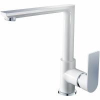 Смеситель для кухни Haiba HB70505-8 Белый Хром — фото 1, Смесители для кухни