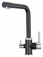 Комплект кухонный смеситель Granula 2015 Шварц + Фильтр Granula — фото 2, Смесители для кухни