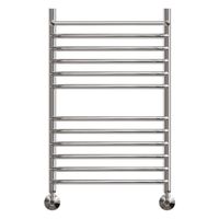 Водяной полотенцесушитель Point Альфа PN05148SP П11 400x800 с полкой Хром — фото 2, Водяные полотенцесушители