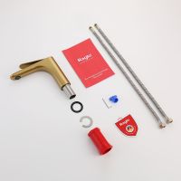 Товар: Смеситель для раковины Raglo R21.10.03 Золото матовое - фото 7 Смеситель для раковины Raglo R21.10.03 Золото матовое — фото 7, Смесители для раковины