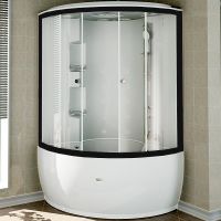 Товар: Душевой бокс Radomir Лаура К1 128x128 1-04-6-0-4-0880 с баней с гидромассажем - фото 1 Душевой бокс Radomir Лаура К1 128x128 1-04-6-0-4-0880 с баней с гидромассажем — фото 1, Душевые боксы