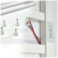 Электрический полотенцесушитель Comfysan Roma-K EC-8 80x40 016555 Белый матовый — фото 3, Электрические полотенцесушители