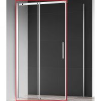 Товар: Душевая дверь AQUAme 100 AQM4803-10 профиль Хром стекло прозрачное - фото 1 Душевая дверь AQUAme 100 AQM4803-10 профиль Хром стекло прозрачное — фото 1, Раздвижные душевые двери