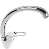 Смеситель для кухни Accoona H50 A5050 Хром — фото 1, Смесители для кухни