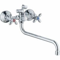 Товар: Смеситель для ванны Haiba универсальный Хром арт-HB2227-2 - фото 1 Смеситель для ванны Haiba универсальный Хром арт-HB2227-2 — фото 1, Смеситель для ванны