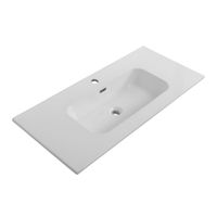 Керамическая раковина CEZARES CZR-8095-100 — фото 1, Раковины