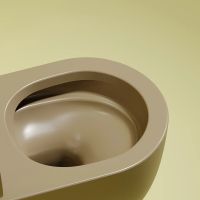 Товар: Унитаз Ceramicanova Modena Rimless CN6063MC подвесной Капучино матовый с сиденьем Микролифт - фото 3 Унитаз Ceramicanova Modena Rimless CN6063MC подвесной Капучино матовый с сиденьем Микролифт — фото 3, Подвесные унитазы