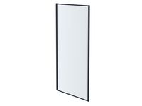 AQ ARI WA 10020BL Неподвижная душевая стенка 1000x2000, для комбинации с дверью, профиль черный, сте — фото 1, Душевые двери в нишу
