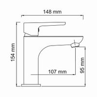 Товар: Leine 3504 Смеситель для умывальника - фото 11 Leine 3504 Смеситель для умывальника — фото 11, Аксессуары для раковины