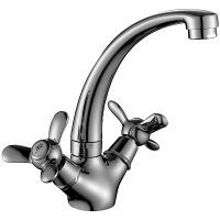 Смеситель для кухни Rossinka Q02-64 Хром — фото 1, Смесители для кухни